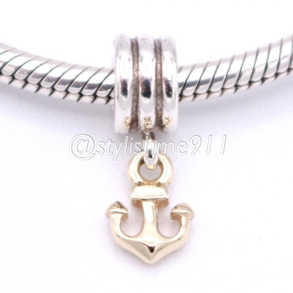 Pandora 14k Gold Anchor Charm